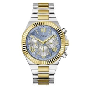 Guess Men Blue Dial Chronograph Watch-GW0703G3