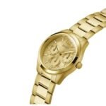 Guess Men Gold Dial Chronograph Watch-GW0707G3
