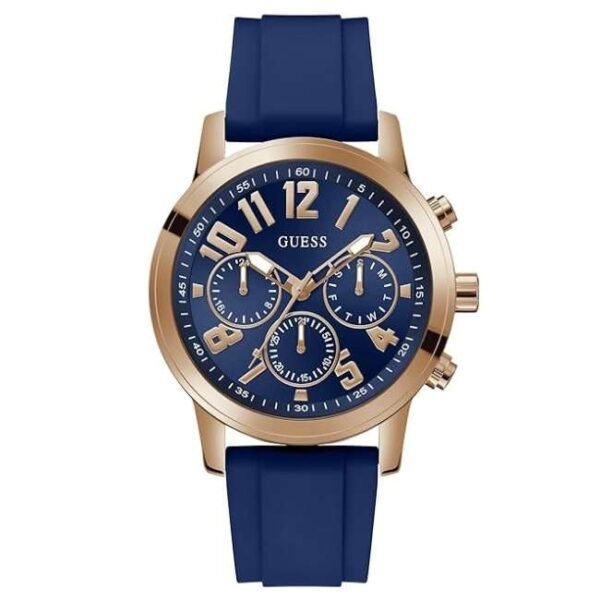 Guess Men Parker Blue Dial Chronograph Watch-GW0708G3