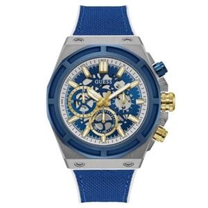 Guess Men Masterpiece Blue Dial Quartz Watch-GW0713G1