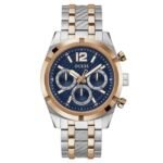 Guess Men Resistance Blue Dial Chronograph Watch-GW0714G3