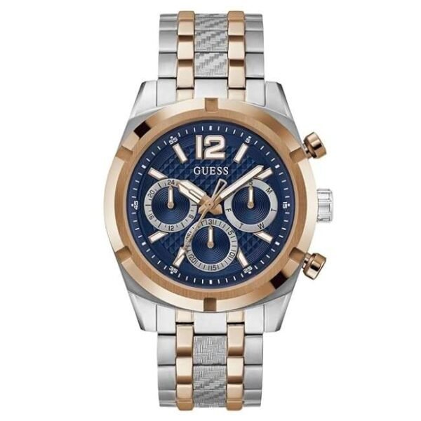 Guess Men Resistance Blue Dial Chronograph Watch-GW0714G3
