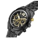 Guess Men Resistance Black Dial Chronograph Watch-GW0714G4