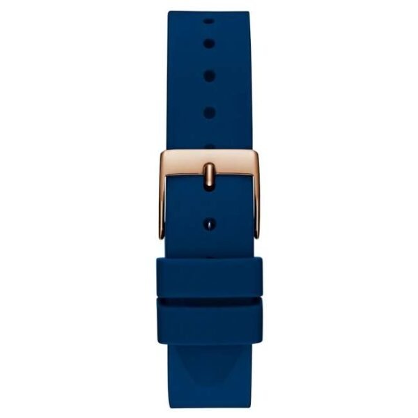Guess Women Glitz Plaque Rose Gold Dial Quartz Watch-GW0745L4