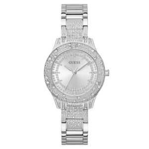 Guess Women Shooting Star Silver Dial Quartz Watch-GW0746L1