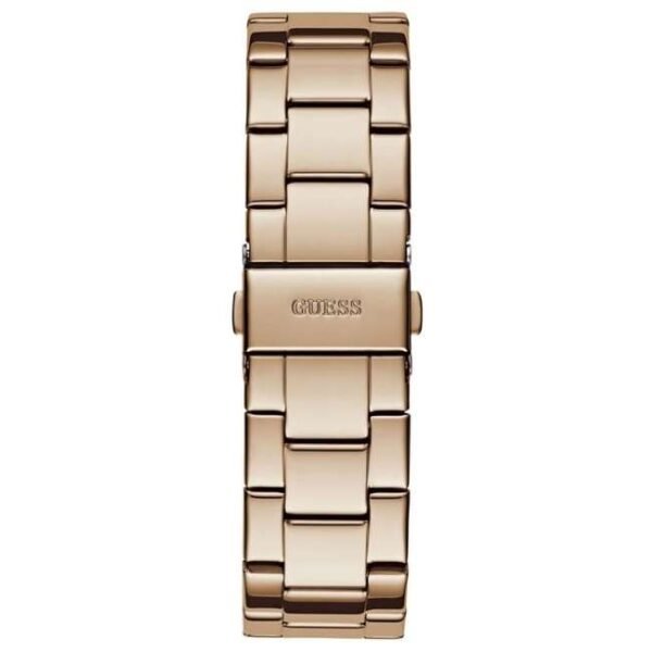 Guess Women Zoe Rose Gold Dial Quartz Watch-GW0760L3