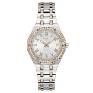 Guess Women Desire White Dial Quartz Watch-GW0770L5