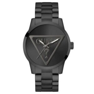 Guess Men Badge Black Dial Quartz Watch-GW0782G2