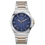 Guess Men Vinyl Blue Dial Quartz Watch-GW0789G4