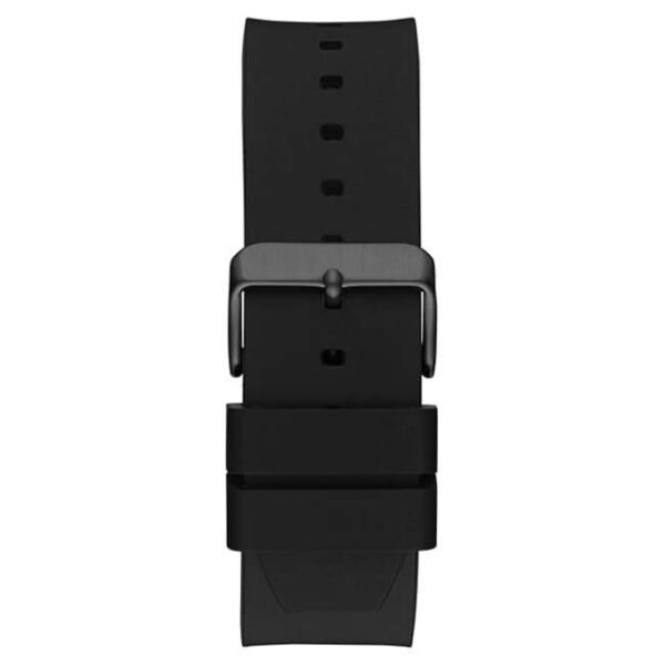 Guess Men Vinyl Black Dial Quartz Watch-GW0790G2