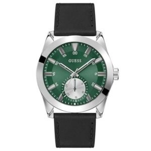 Guess Men Greyson Green Dial Quartz Watch-GW0793G1