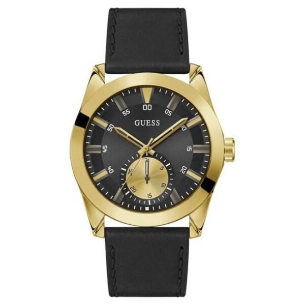 Guess Men Greyson Black Dial Quartz Watch-GW0793G2
