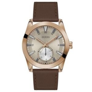 Guess Men Greyson Grey Dial Quartz Watch-GW0793G3