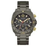 Guess Men Traction Black Dial Chronograph Watch-GW0800G2