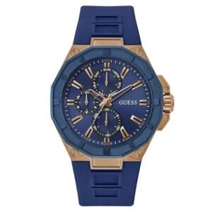 Guess Men R2 Blue Dial Quartz Watch-GW0803G2