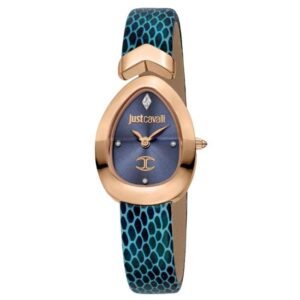 Just Cavalli Women Blue Dial Japan Movement Watch -JC1L321L0055