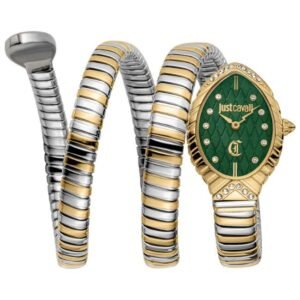 Just Cavalli Women Green Dial Japan Movement Watch -JC1L323M0055