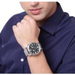 Fossil Men Black Dial Chronograph Watch-JR1353