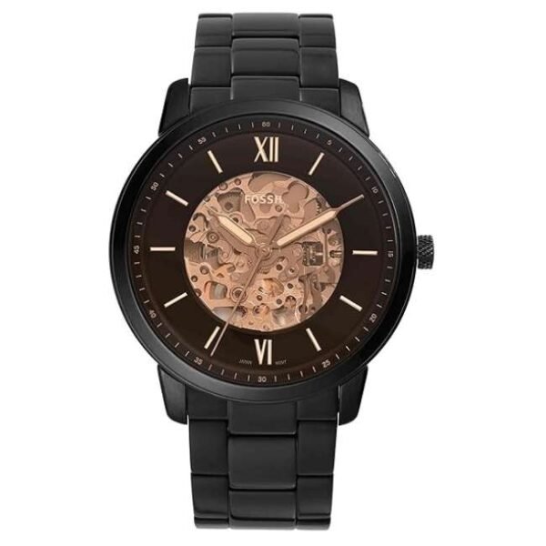 Fossil Men Black Dial Automatic Watch-ME3183