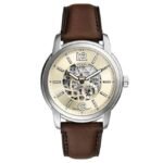 Fossil Men Cream Dial Automatic Watch-ME3264