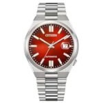 Citizen Men Red Dial Automatic Watch -NJ0150-56W