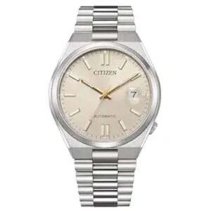 Citizen Men Cream Dial Automatic Watch - NJ0151-88W