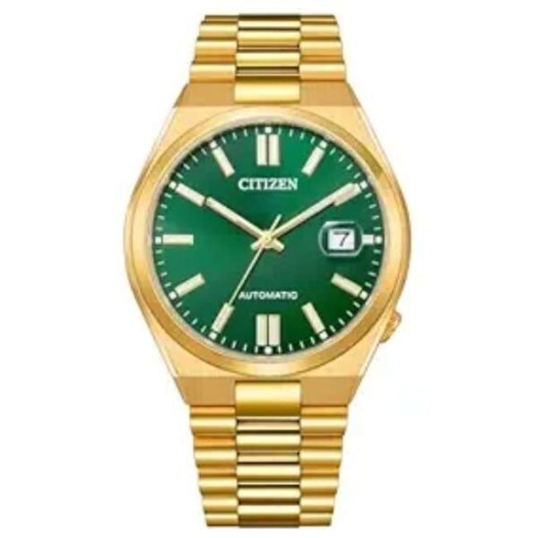 Citizen Men Green Dial Automatic Watch -NJ0152-51X