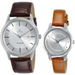 Titan Silver White Unisex Quartz Watch NR15842481SL01P