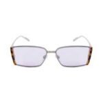 Opium Men Blue With Gold Round Sunglasses | Op-10009-C05