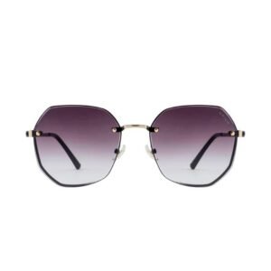 Opium Women Black Oval Sunglasses | Op-10014-C05
