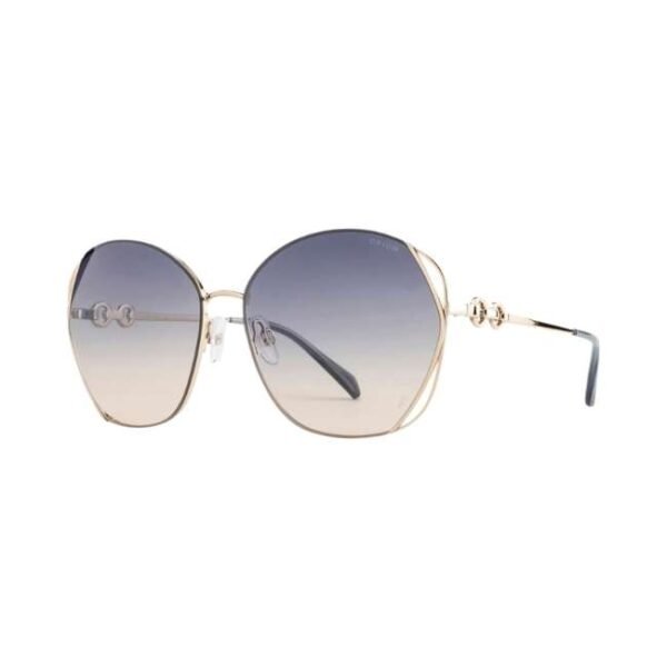Opium Women Gold Butterfly Sunglasses | Op-10076-C02