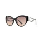 Opium Women Black Butterfly Sunglasses | Op-10081-C01