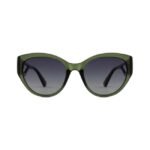 Opium Women Green Butterfly Sunglasses | Op-10081-C04