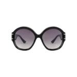 Opium Women Black Round Sunglasses | Op-10083-C01
