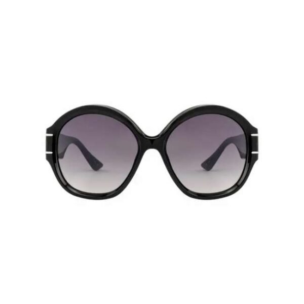 Opium Women Black Round Sunglasses | Op-10083-C01
