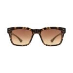 Opium Women Brown Demi Wayfarer Sunglasses | Op-10085-C02