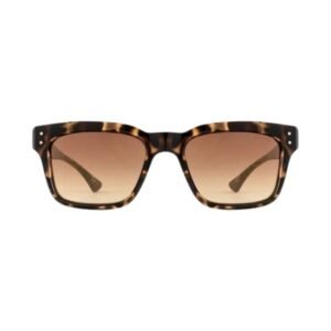 Opium Women Brown Demi Wayfarer Sunglasses | Op-10085-C02