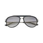 Opium Unisex Black Rectangular Sunglasses | Op-10112-C01