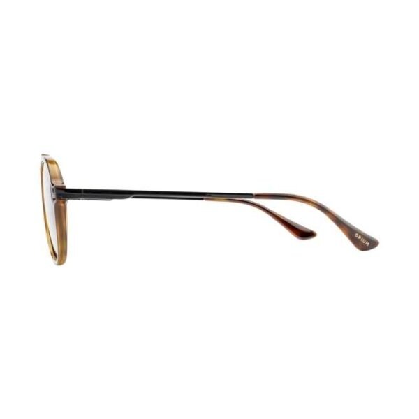 Opium Men Dark Brown To Light Rectangular Sunglasses | Op-10112-C02