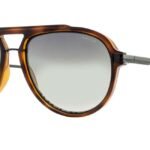 Opium Men Dark Brown To Light Rectangular Sunglasses | Op-10112-C02