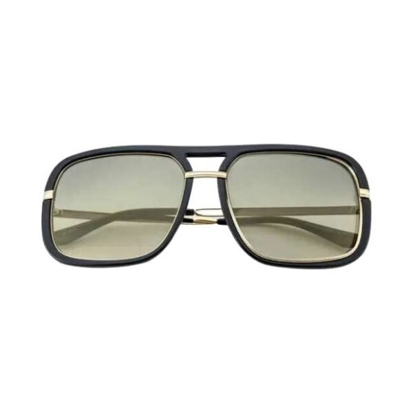 Opium Unisex Gold Rectangular Sunglasses | Op-10114-C01