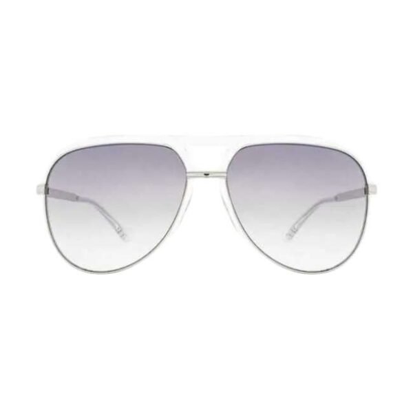 Opium Unisex White Rectangular Sunglasses | Op-10115-C03