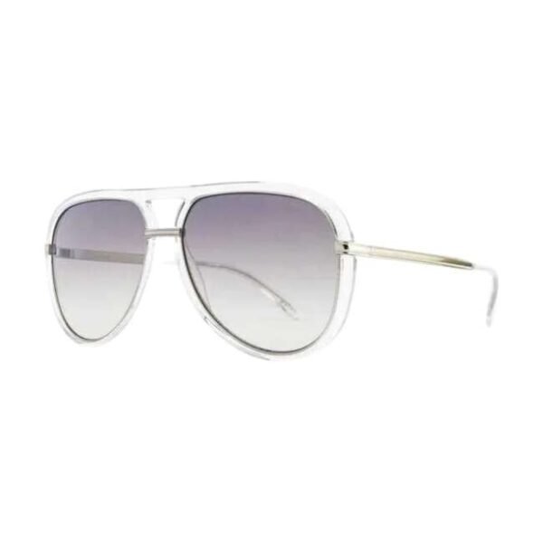 Opium Unisex White Rectangular Sunglasses | Op-10115-C03