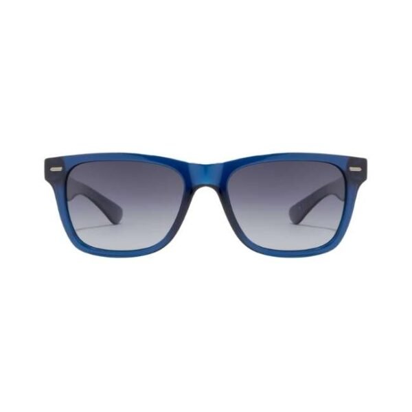 Opium Unisex Crystal Blue Rectangular Sunglasses | Op-10143-C02-53