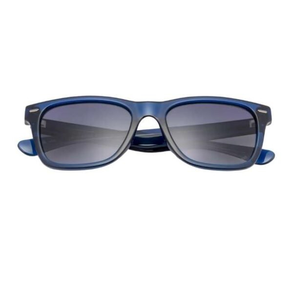 Opium Unisex Crystal Blue Rectangular Sunglasses | Op-10143-C02-53