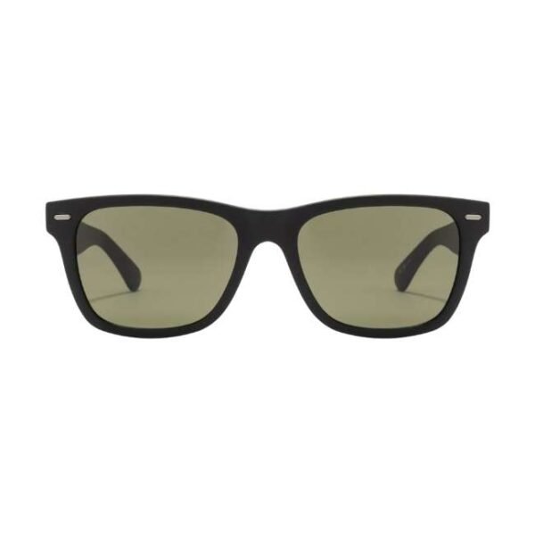 Opium Unisex Black Rectangular Sunglasses | Op-10143-C05-53