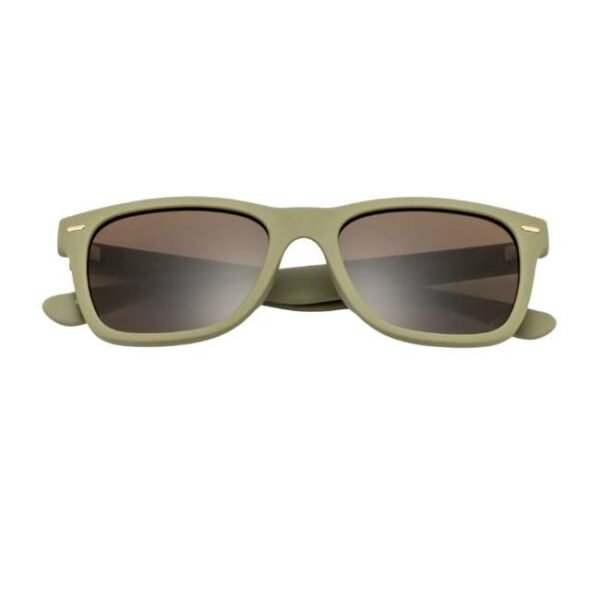 Opium Unisex Olive Green Rectangular Sunglasses | Op-10143-C06-53