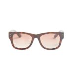 Opium Unisex Brown Demi Rectangular Sunglasses | Op-10176-C02-52