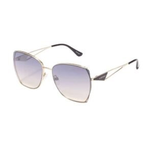 Opium Unisex Gold Rectangular Sunglasses | Op-10191-C02-60