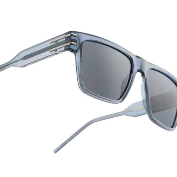 Opium Unisex Violet Rectangular Sunglasses | Op-10222-C04-55
